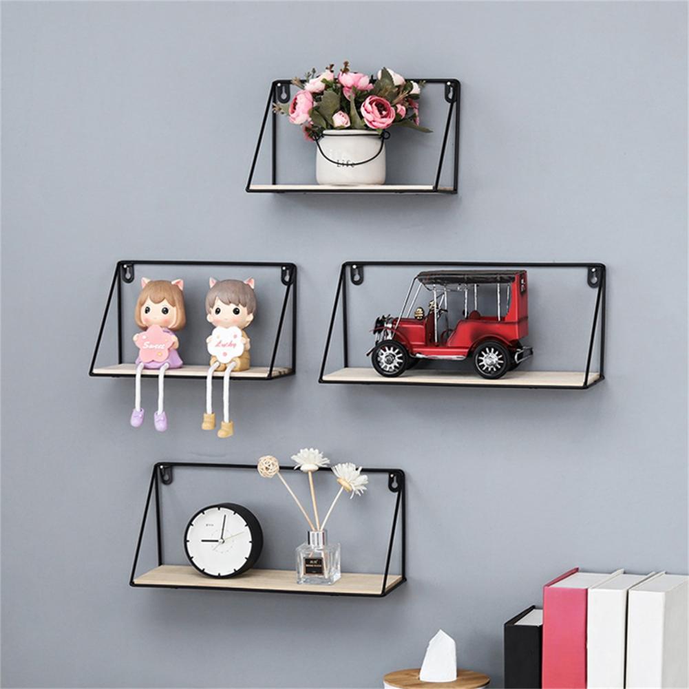 Floating Shelf Eco-friendly Modern Wall Mounted No Marking Floating Shelf Wall Holder for Restaurant