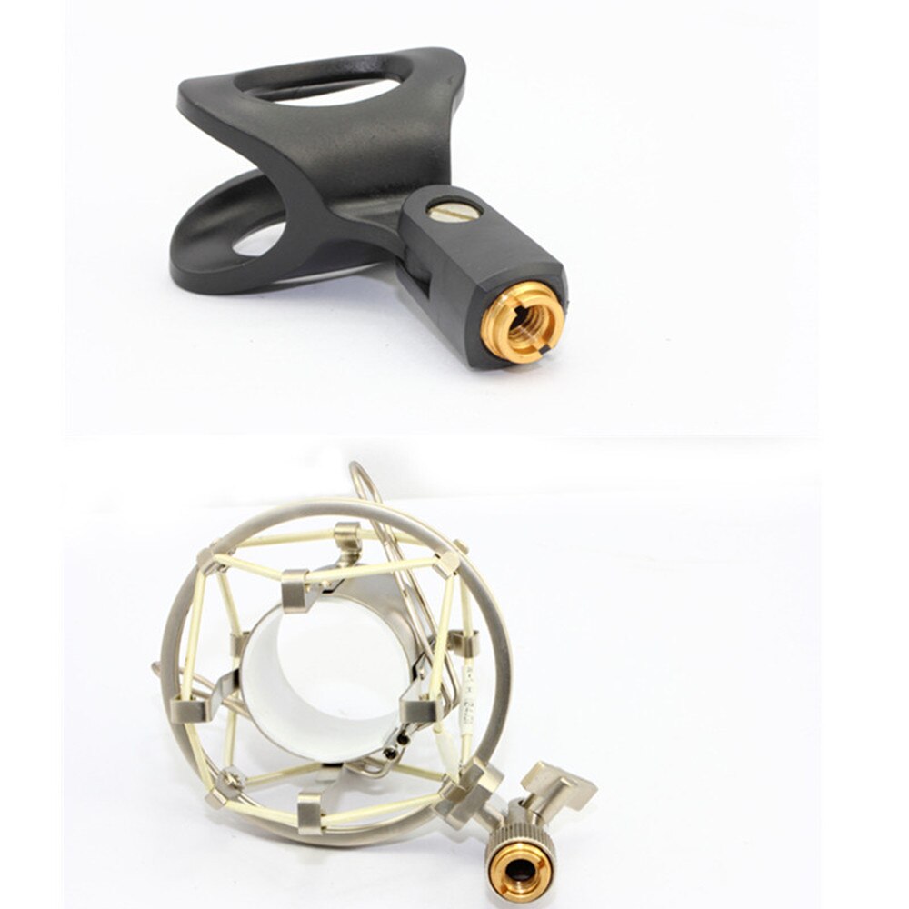 50PCS Mic Stand Adapter 5/8" Male to 3/8" Female Converter for Microphone Stand Holder Mikrofon Shock Mount