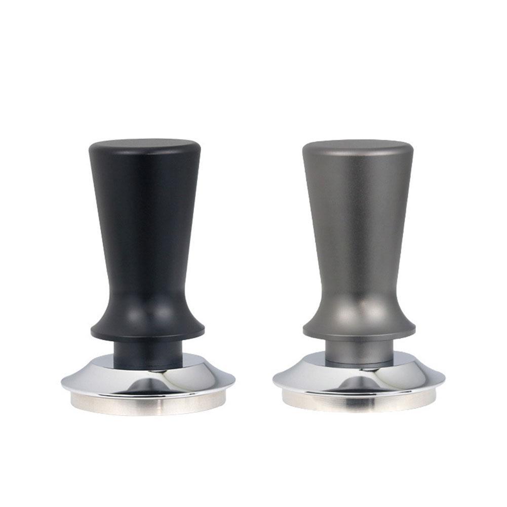 51/53/58mm Adjustable Depth Coffee Tamper Calibrated Steady Pressure Espresso Distributor Steel Tamper Barista Tools
