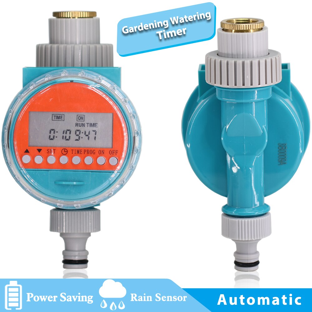 Rain Sensor Watering Timer Waterproof Garden Irrigation Controller Automatic Programmable Digital Valve Plant Drip System Tool