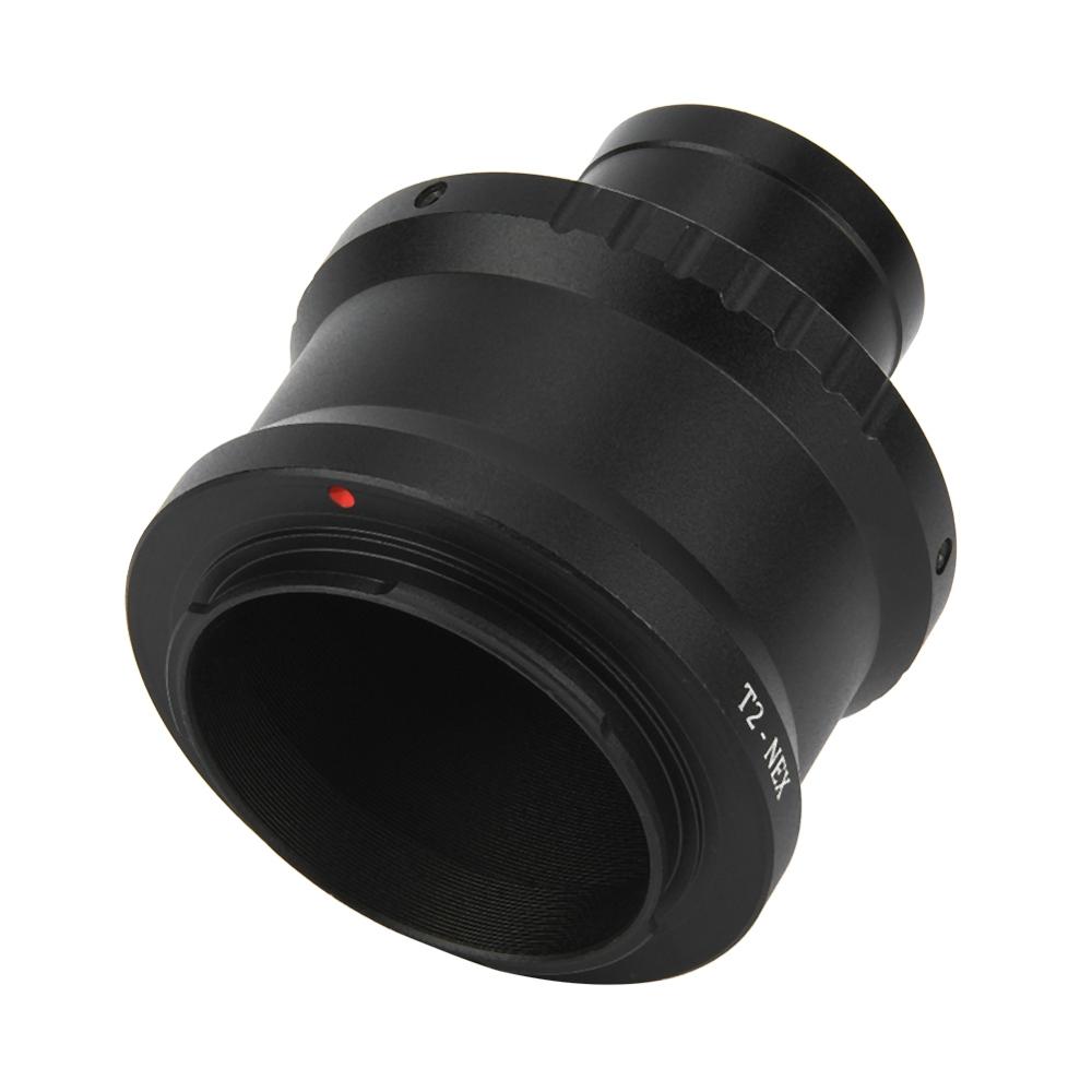 Lens Adapter T2-NEX Metalen 1.25 Inch Telescoop Mount Adapter Ring Om Fit Voor Sony Nex E Mount Camera Camera Len accessoires