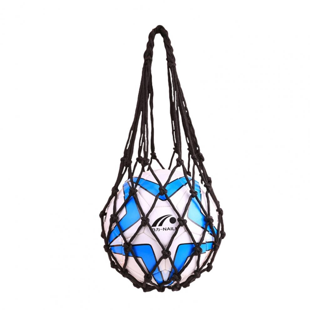 Practical net bag, bold weave, solid color ball net bag, useful and reliable net bag for football ball storage.