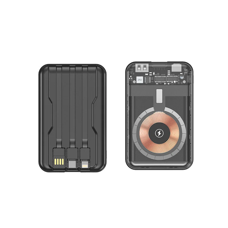 magnetische draadloze powerbank 20000 mAh snel opladen draagbare oplader externe batterij voor smartwatch en IPhone MagSafe