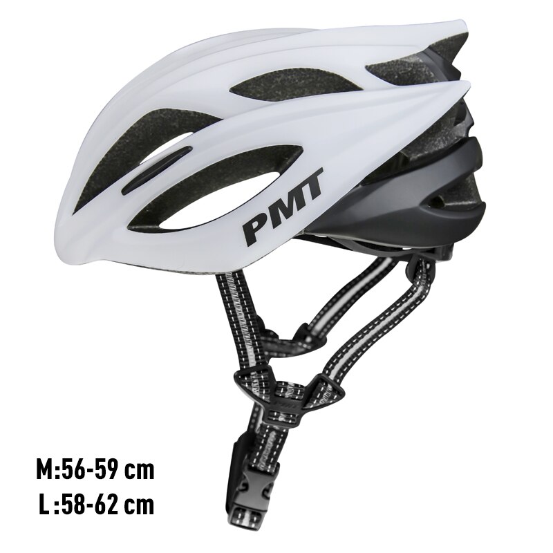 Santic PMT Cyclisme Casque De Sécurité Mat Noir Pour Hommes et Femmes Vélo Casque De Vélo De Route de Montagne monobloc Cyclisme Casque 6: M-12W / M