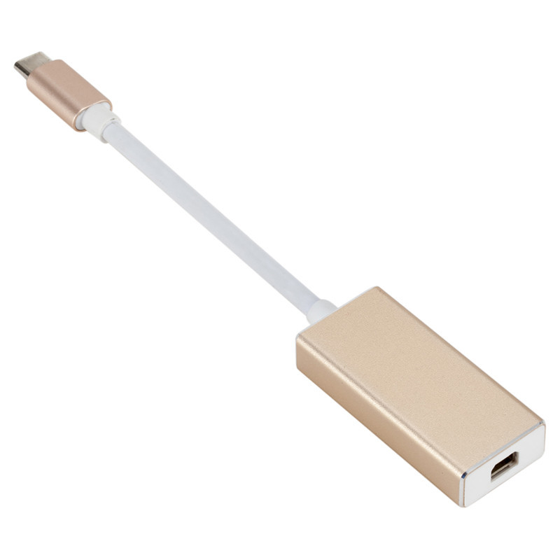 Nyeste thunderbolt 3 usb-c til mini displayport konverter 4k @ 60hz type-c til mini dp adapter til macbook!