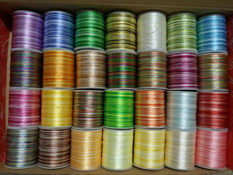 Thread Embroidery Line 108D/2 28PCS/lot Coloured Polyester Embroidery Thr... – Grandado
