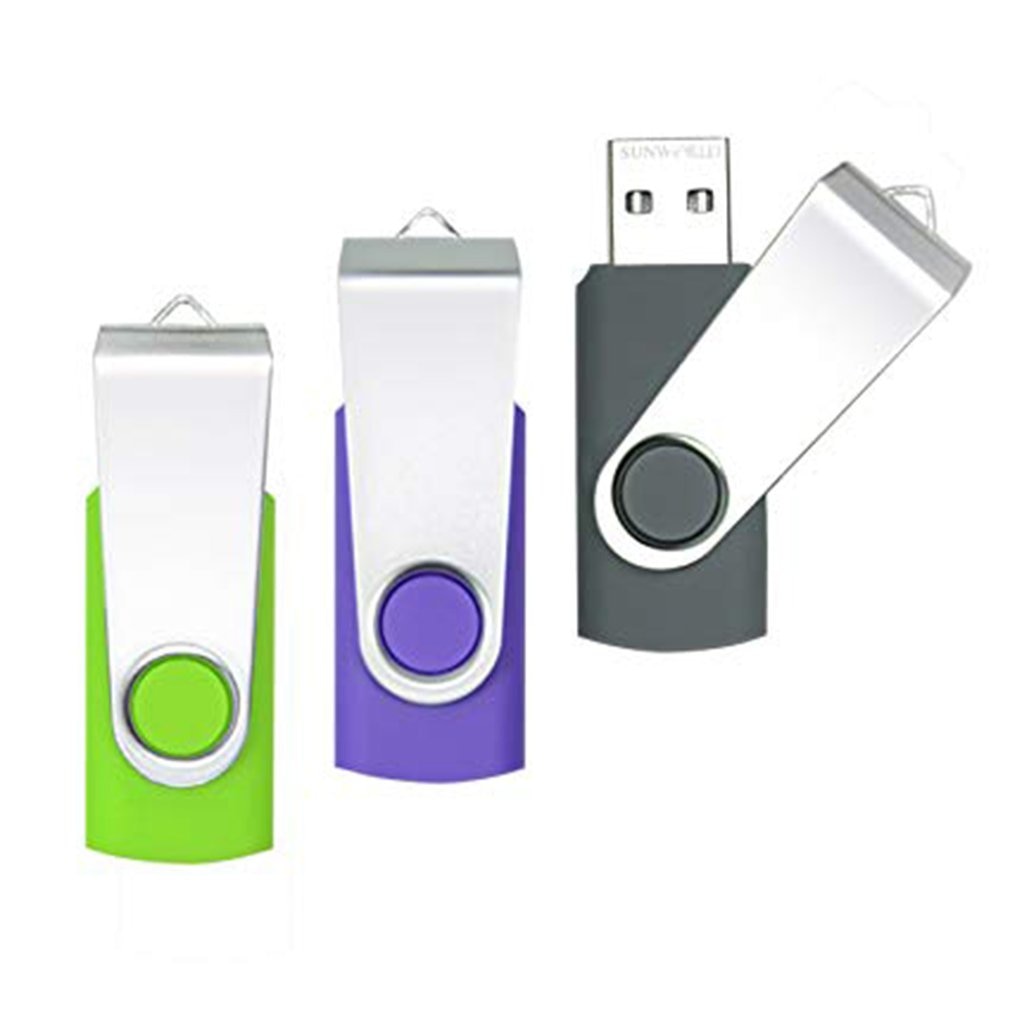 5 pièces Ultra Potable en métal USB 2.0 USB lecteur Flash disque stylo lecteur 8GB Rectangle mémoire Flash lecteurs U Stick FAT32 Format