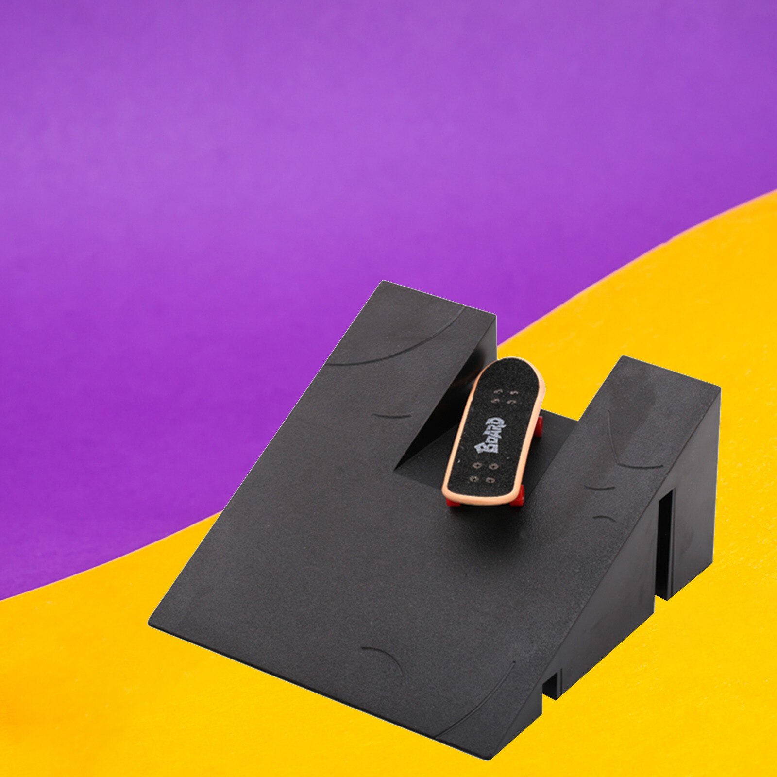 1 Set Wooden Skate Parks Kit Ramp Parts for Finger Skateboard Fingerboard Ramp Skateboard Children Birthday Christmas #p4: C