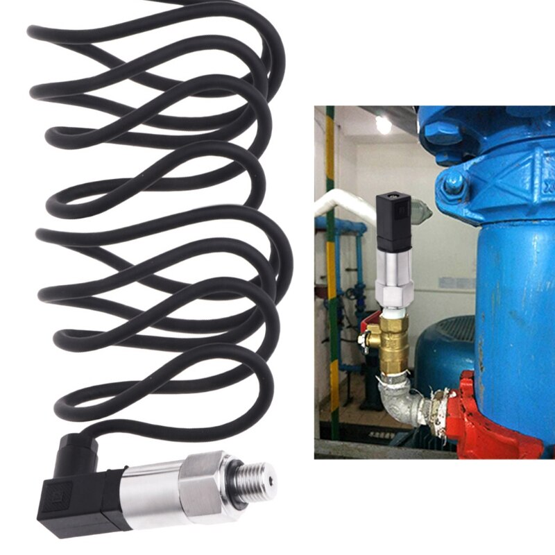 30m druktransmitter druktransducer sensor 0-10 bar 9-32 vdc  g1/4 4-20ma