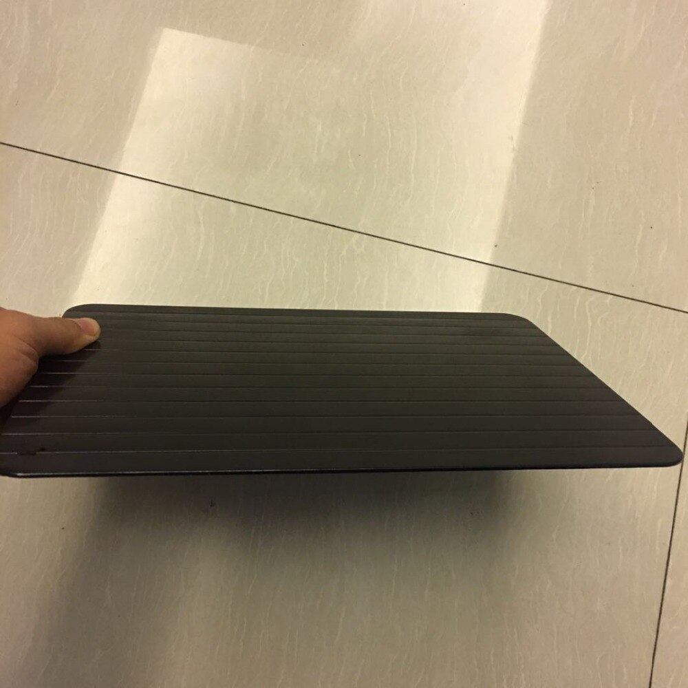 Fast Defrosting Tray Plate Kitchen The Safest Way to Defrost Meat or Frozen Food Without Electricity Microwave Defrost Tray Thaw