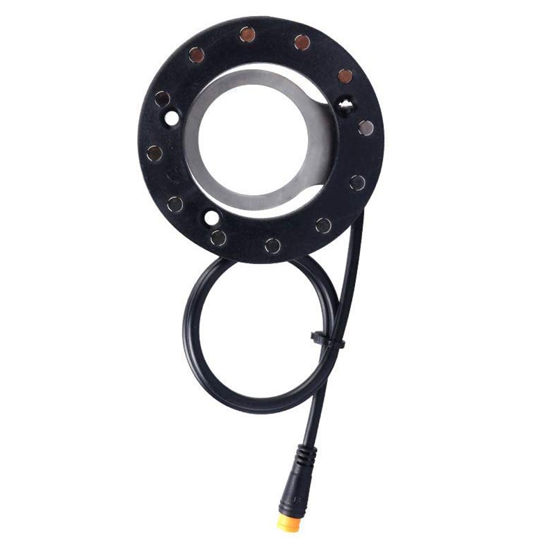 Bike Power Pedal Assist Sensor Cycling Accessories Bicycle Parts Bicycle PAS Electric Bicycle: Black