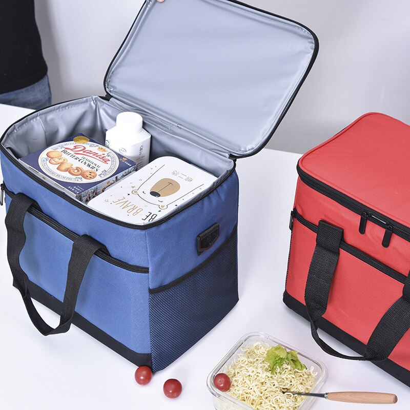 Borsa termica impermeabile di grande capacità Bento snack bevande alla frutta custodia per conservazione fresca accessori da campeggio per Picnic all&#39;aperto