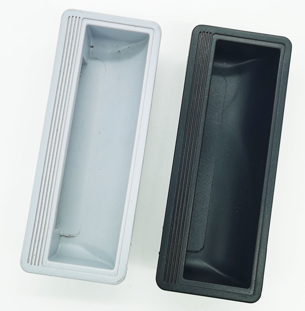 LS6250 plastic embedded concealed handle file cabinet locker clasp Iron Cabinet sliding door handle cabinet door handle