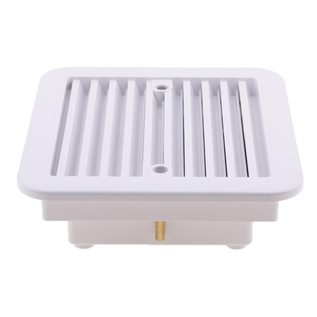 12V WHITE FRIDGE VENT With FAN RV Trailer Caravan Side Air Ventilation