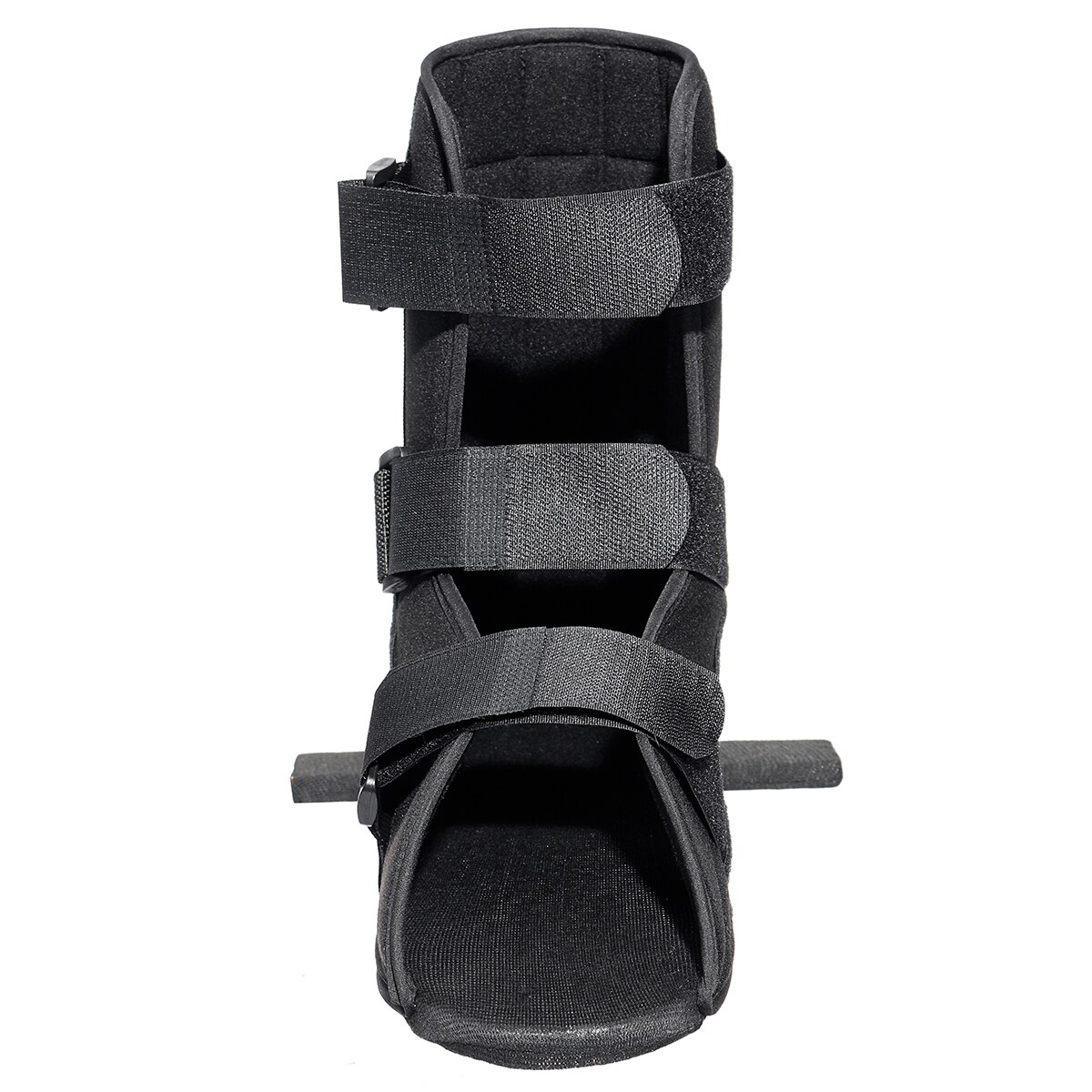 Sgodde 1 stk sort blød skinne støvlebøjle ankelstøtte til tendinitis plantar fasciitis hælsporer fast ortotik sygepleje