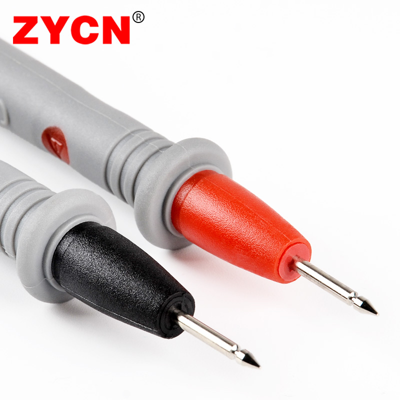 Zycn digital multimeter prober 1000v 20a multimeter kabel føletråd  p1502b multimeter testledninger nålespids universal sonde