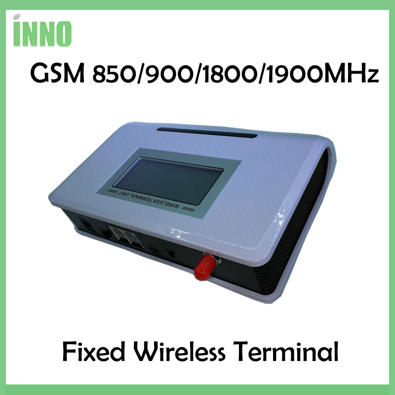 1PCS GSM 850/900/1800/1900MHZ Fixed wireless terminal with LCD display, support alarm system, PABX, clear voice,stable signal