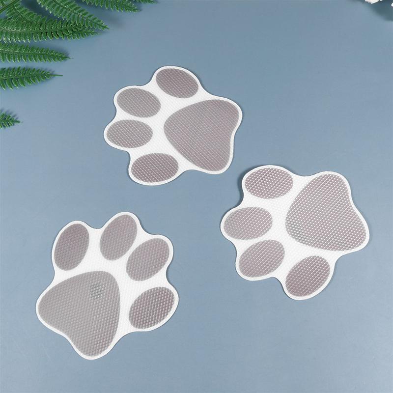 10/20Pcs Hond Voetafdruk Stickers Cartoon Bad Stickers Slip Preventie Decals Zelfklevende Bad Pasters Voor Bad