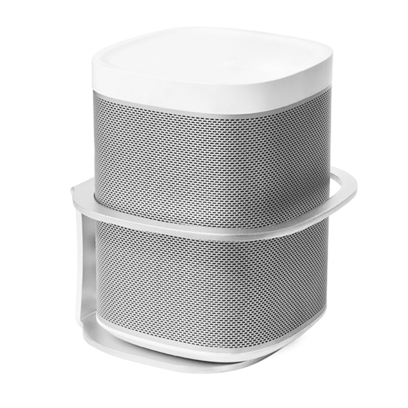 Wall mount aluminum alloy stand holder for sonos one sl/play : 1 sound speakers, sturdy metal rack
