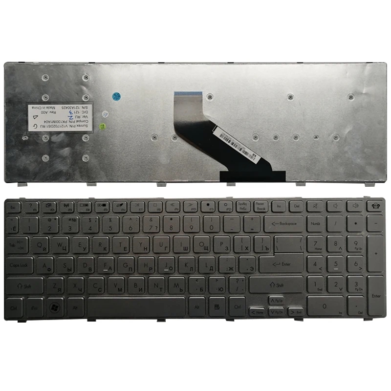 US/UK/RU/SP/FR teclado de ordenador portátil para ACER V5WE2 V5WC2 Q5WV8 Q5WV1 Z5WAH Z5WE3 TMP455 MS2394 CN7-791G 2508-C8UL: orange