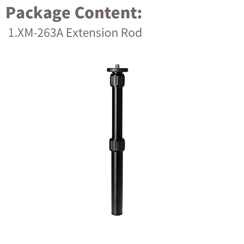 Xiletu FM5C-MINI Aluminium Stabiel Tafelblad Desktop Statief &amp; Ball Head Voor Digitale Camera Mirrorless Camera Smart Phone: XM-263A