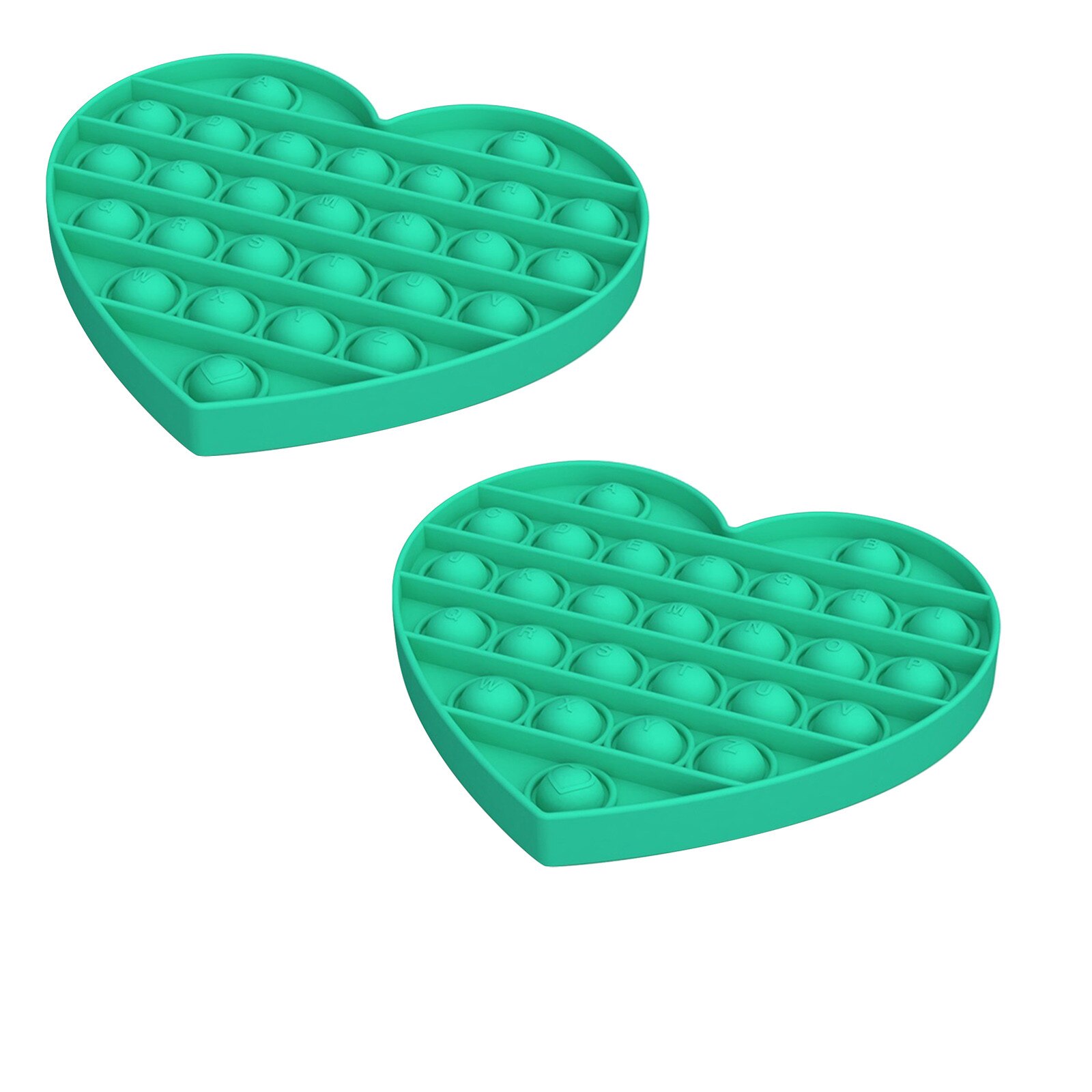 Zabawki antystresowe Bubble Popping gra Push Fidget zabawka sensoryczna śmieszne dorosłe dzieci reliever stres zabawki silikonowe autyzm specjalne potrzeby: F-2PCS