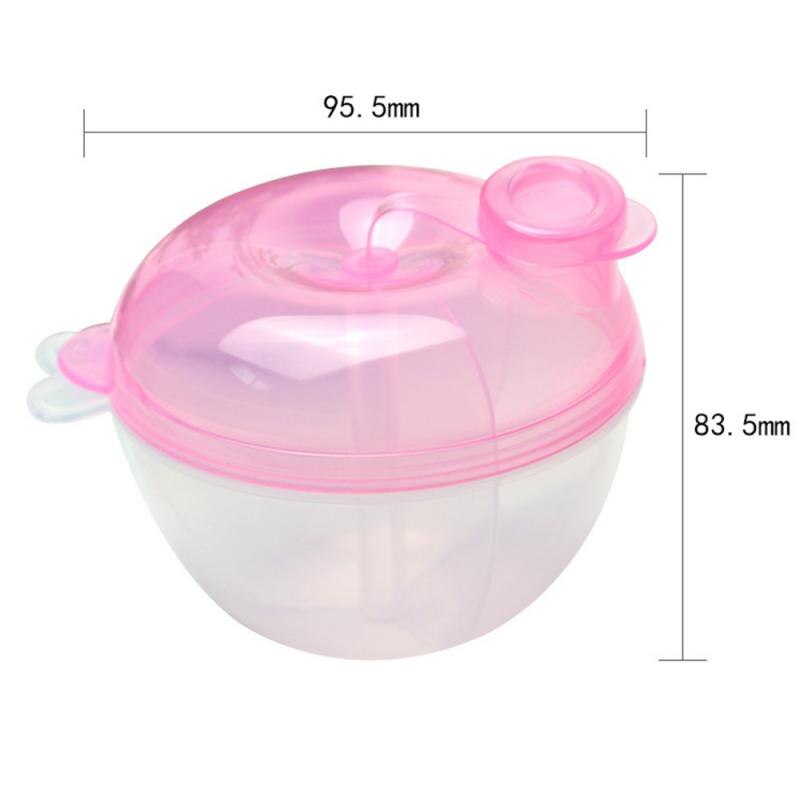 Three-Layer Milk Powder Box Baby Rice Powder Box Milk Powder Food Storage Box Portable Infant Leak-Proof Milk Powder Box