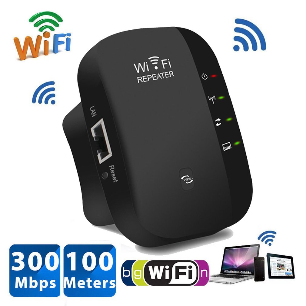 Repetidor Wifi inalámbrico de amplificador de señal Wireless-N 802.11Ap repetidor 300M repetidor de mayor rango Wifi extensor