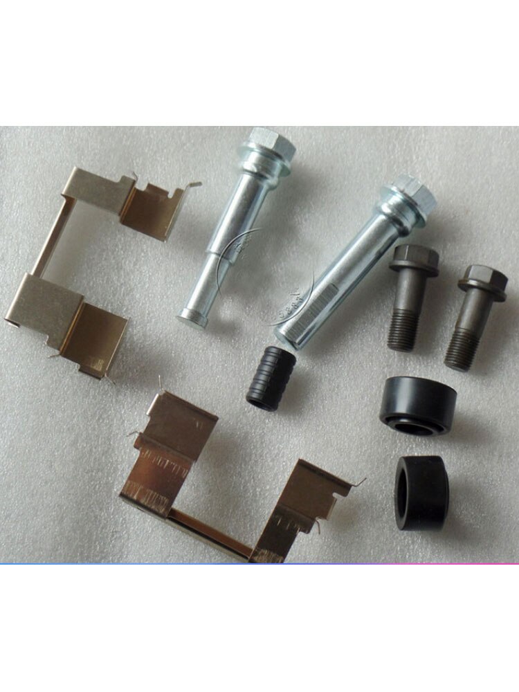 Front Sub-Cilinder Reparatieset Voor Achter Remklauw Schroef Staaf Pin Voor Great Wall Hover Cuv H3 H5 abnormaal Geluid Reparatie Kit