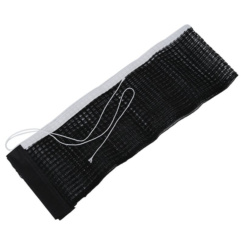 1.75M di Lunghezza Del Bordo Bianco di nylon ping Pong tennis Da Tavolo Netto Nero