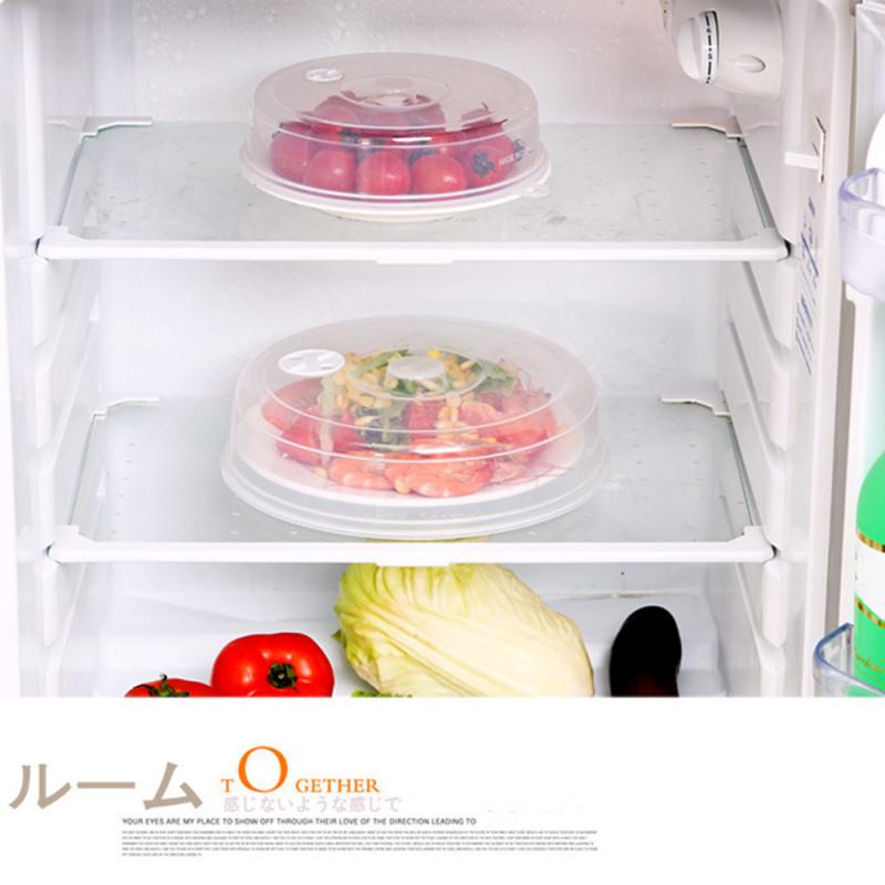 Magnet Food Safety Splatter Guard Microwave Hover Anti-Sputtering Cover With Steam Vents Magnetic Splatter Lid Heat Resistant