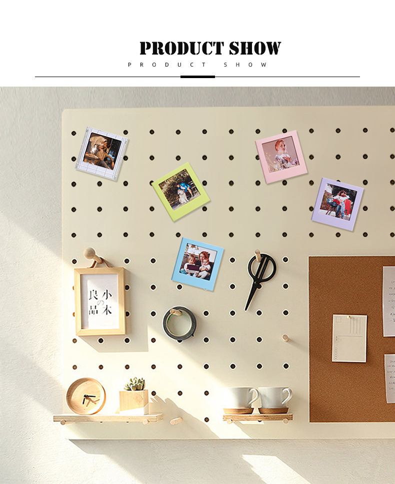Magnetische Bilderrahmen für Fujifilm Instax Platz SQ1 SQ6 SQ10 SQ20 SP-3 Filmpapiere, doppelseitige Magnete Kühlschrank Bilderrahmen