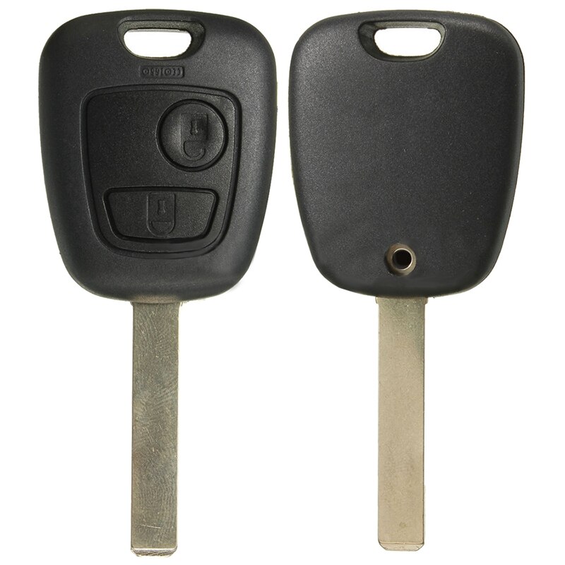 2 button Cover helmet key shell for remote control toyota Aygo battery buttons: Default Title