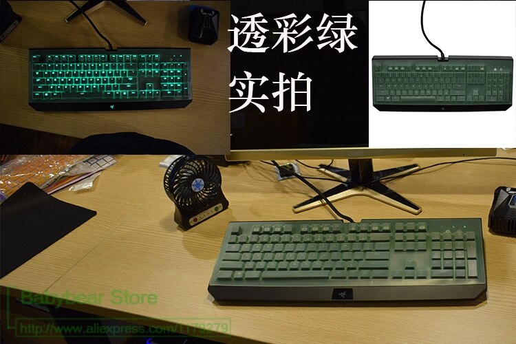 Voor Razer BlackWidow Ultimate Stealth Desktop PC keyboard covers Waterdicht stofdicht clear Keyboard Cover Protector Skin