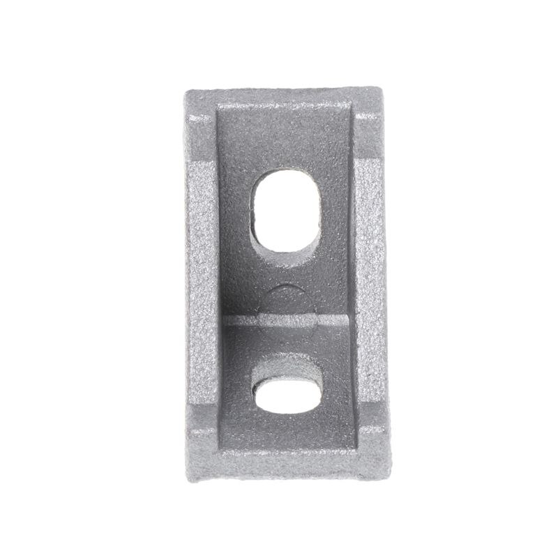 10pcs 2028 Fasten Fitting Angle 20x28 L Connector Aluminum Corner Bracket Joint Brace AXYC