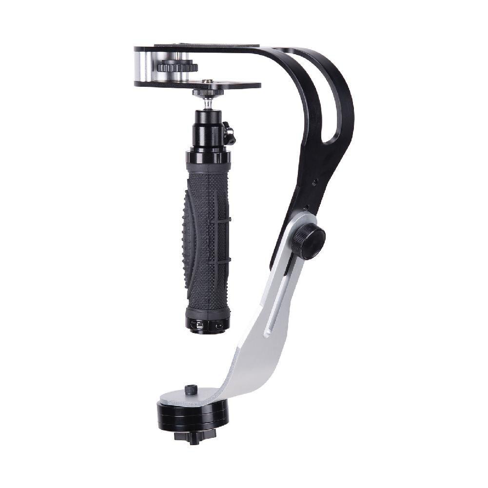 På lager håndholdt kamera stabilisator video steadicam gimbal til dslr gopro sony cannon smartphone bærbar stativholder