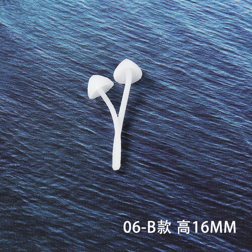 3Pcs Micro Landscape Mini Mushroom Filiings Resin UV Epoxy Jewerly Filler Molds Jewelry Making Accessories: 3PCS 06B