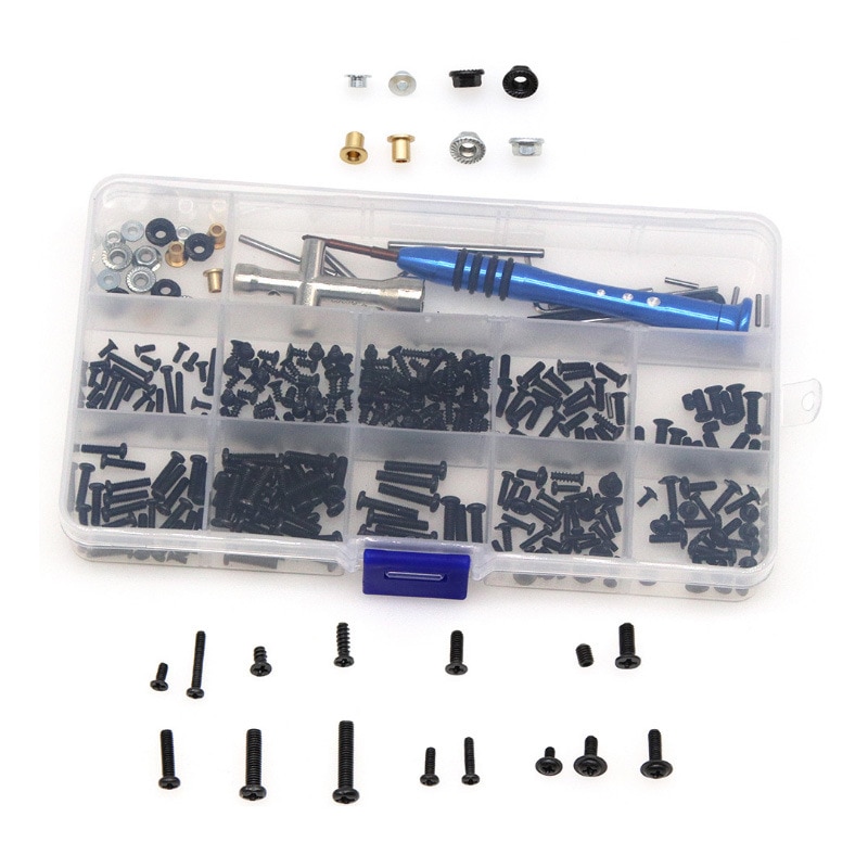 316 In 1 Tool &amp; Schroeven Doos Kit Set Voor Wltoys 1/14 144001 Rc Auto Accessoires