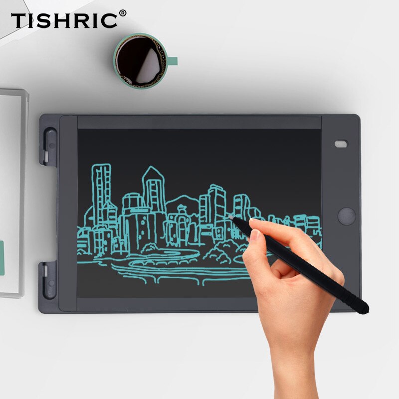 Tableta gráfica Digital TISHRIC para dibujar tableta/almohadilla/tablero de dibujo borrable electrónico para niños tableta de escritura LCD de 8,5 pulgadas