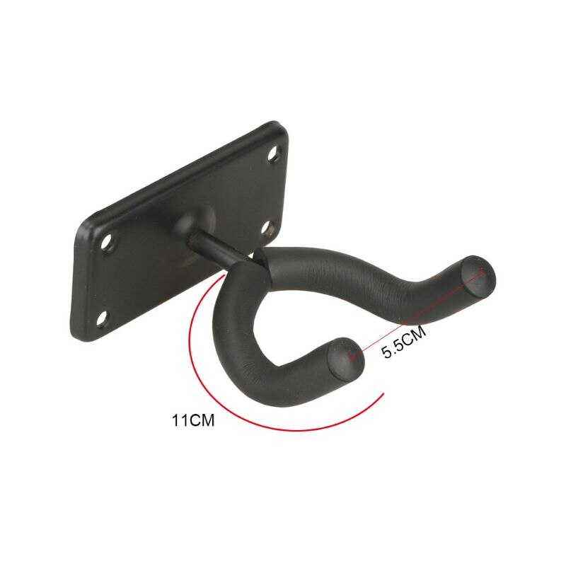 Estante de montaje en pared para Skateboard, colgador de guitarra de tabla larga, gancho de almacenamiento para el hogar y la Oficina, 2 uds.