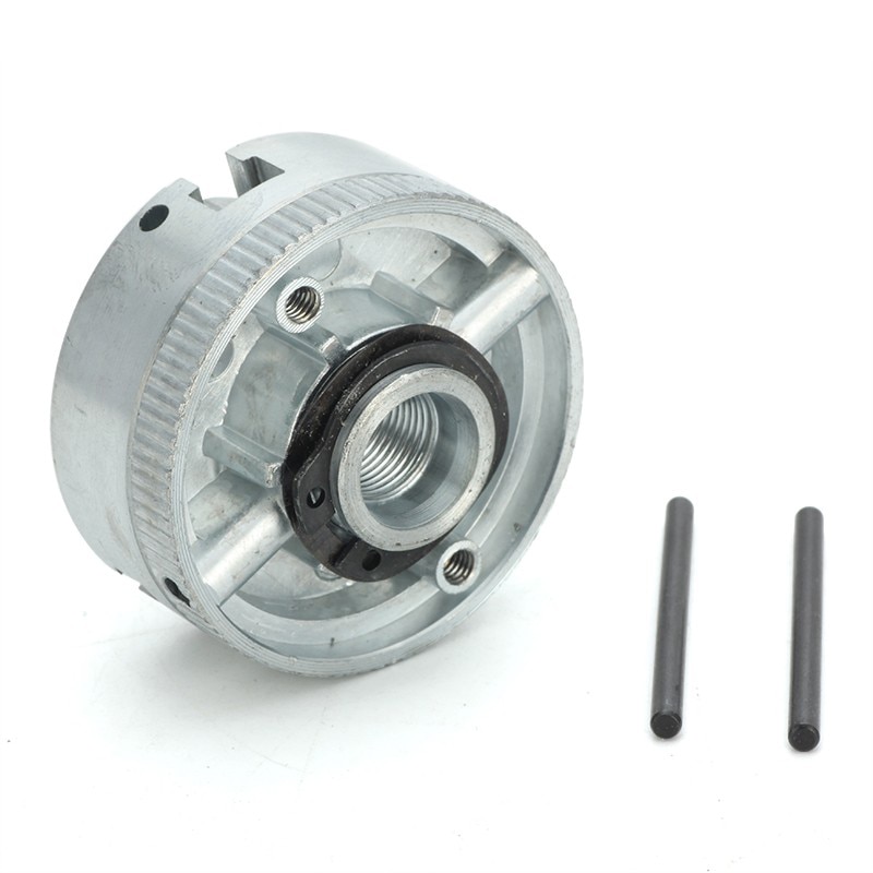 Three Jaw Chuck Clamping M12X1Mm Threaded Back Mini Drill Chuck Z011 Zinc Alloy 3-Jaw Chuck Clamp Accessory For Mini Metal Lathe