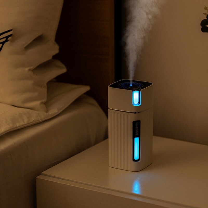 Humidificateur USB bureau maison voiture muet Portable coloré purificateur d'air