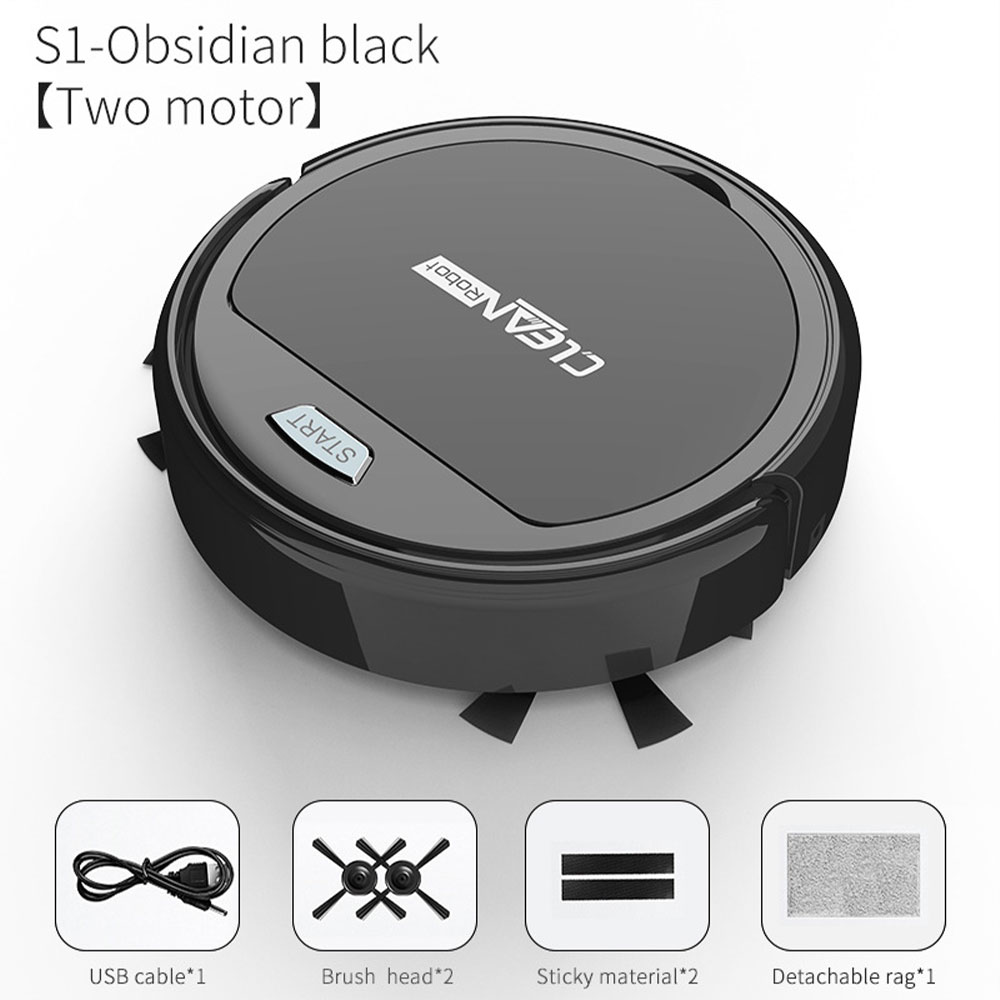 Robot Vacuum Cleaner Sweep Suctions Mops 3in1 Low Noise Dust Sweepers Household Automatic Lazy Smart Vacuum Cleaner