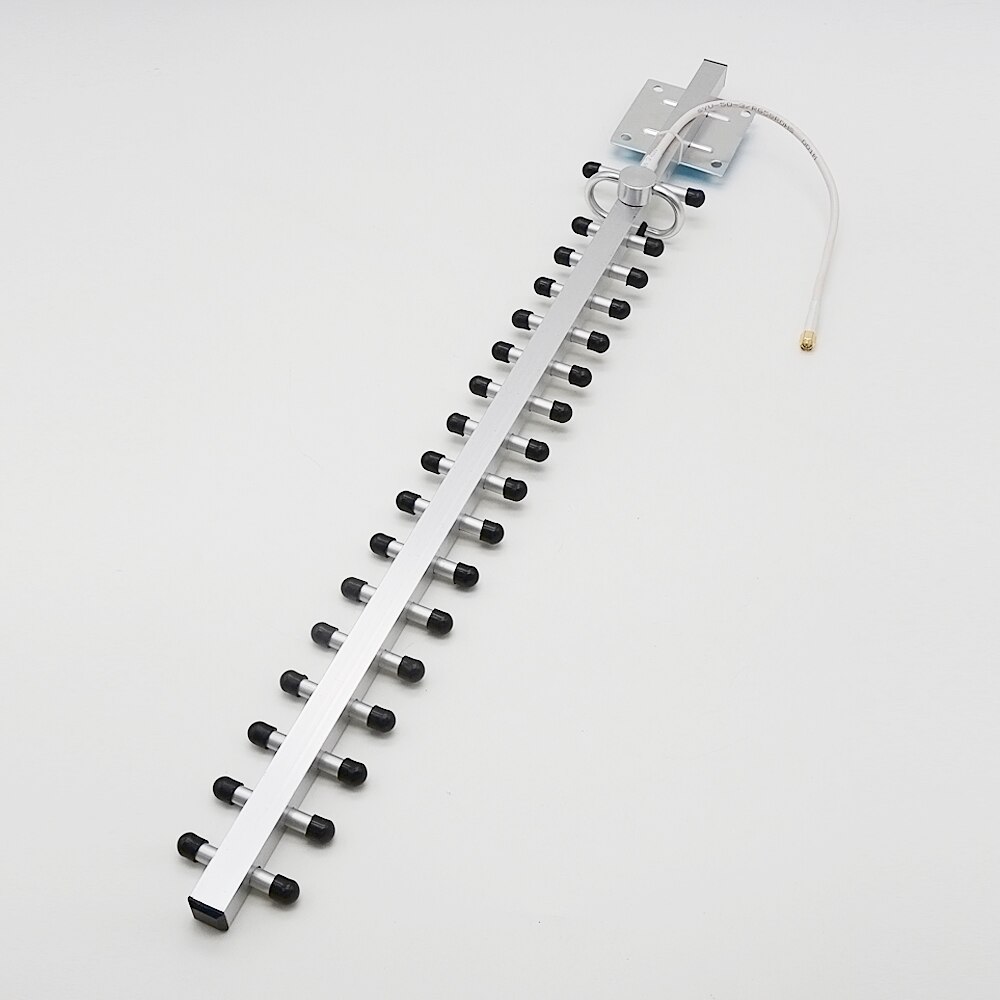 Antenne Yagi 24dbi à Gain élevé pour l&#39;extérieur, 2.4ghz, 2300-2700MHz, 3g, 4g Lte, SMA-Male, avec câble de 0.3M/1.5M/3M/5M