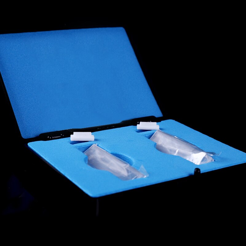 2 PCS quartz cuvette cells with lid 1mm path length JGS1 for spectrophotometer lab