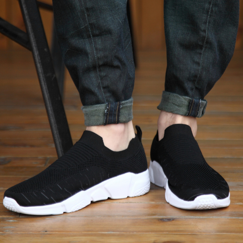 Menn tennissko sommer kule pustende myke treningssko stabile joggesko Fitness trenere slip-på sko