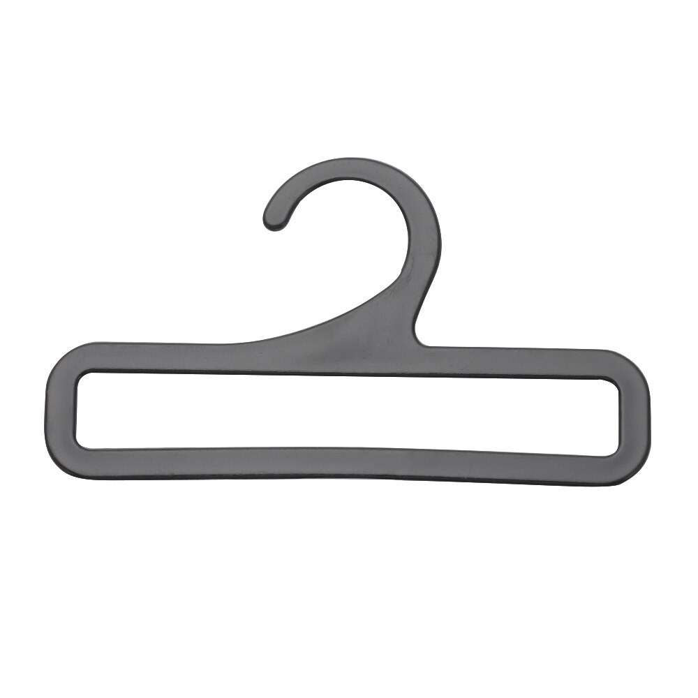 Mini cintre rectangulaire, en plastique épais, antidérapant, pour écharpe, culotte, chaussette, 14cm/17cm, 1 pièce