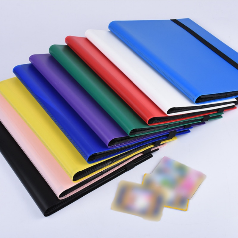 Premium Trading Card Binder met meerdere zakken - Houdt 160/360/480 kaarten - Duurzame PP-hoes - Ideaal voor basketbal, voetbal en sportkaarten