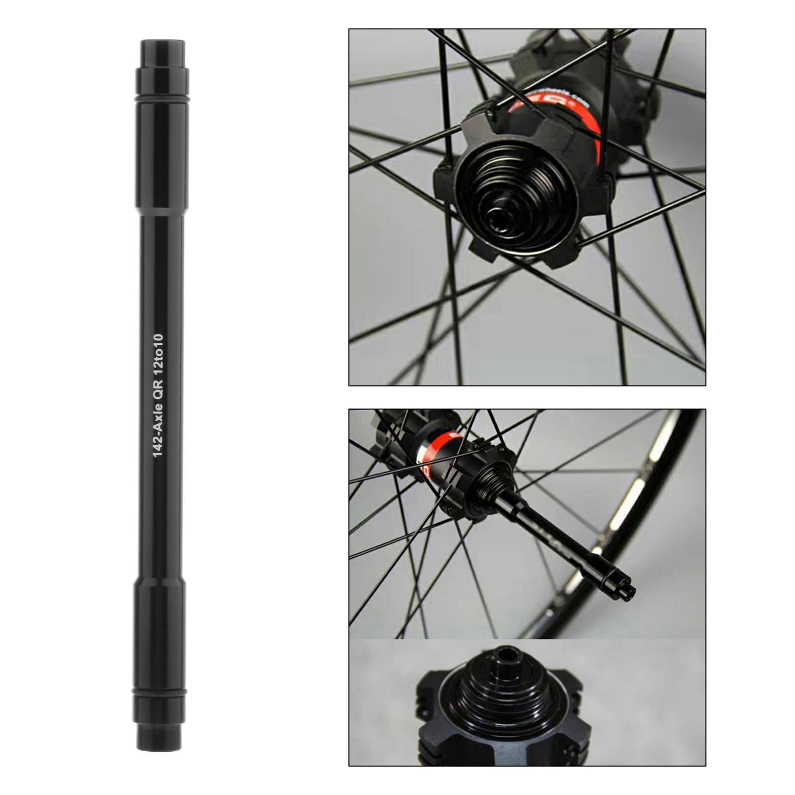 12 Mm to 10 Mm QR Adapter Through Axle Hub 135/142/148 Mm Wheel Hub Adapter: 142mm