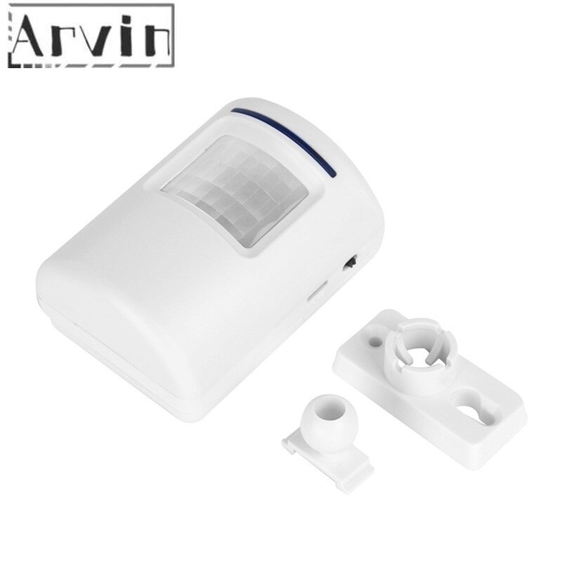Door Chime,Wireless Business Door Motion Sensor Detector Smart Visitor doorbell Home Security Driveway Alarm with 1 Plug-in Rece